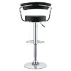 Diner Bar Stool - Black, Swivel (Set of 4) - EEI-932-BLK