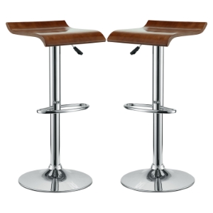 Bentwood Bar Stool - Oak (Set of 2) 