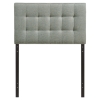 Lily Twin Tufted Fabric Headboard - EEI-5148