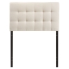 Lily Twin Tufted Fabric Headboard - EEI-5148