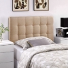 Lily Twin Tufted Fabric Headboard - EEI-5148
