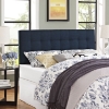 Lily Twin Tufted Fabric Headboard - EEI-5148
