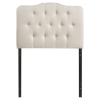 Annabel Twin Button Tufted Fabric Headboard - EEI-5160