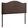 Curl Queen Nailhead Upholstered Headboard - EEI-5206