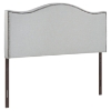 Curl Queen Nailhead Upholstered Headboard - EEI-5206