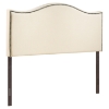 Curl Queen Nailhead Upholstered Headboard - EEI-5206