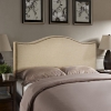 Curl Queen Nailhead Upholstered Headboard - EEI-5206