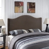 Curl Queen Nailhead Upholstered Headboard - EEI-5206