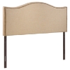 Curl Queen Nailhead Upholstered Headboard - EEI-5206