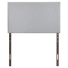 Region Twin Upholstered Headboard - Sky Gray - EEI-5214-GRY
