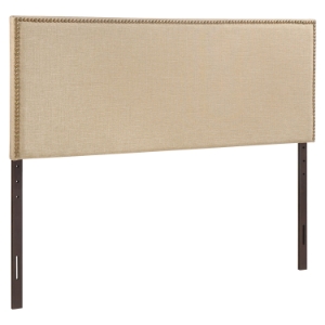 Region Queen Nailhead Upholstered Headboard 