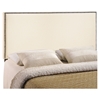 Region Upholstered Headboard - Ivory, Nailhead - EEI-521-IVO