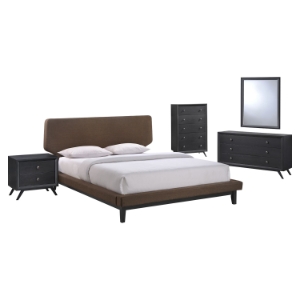 Bethany 5 Pieces Queen Platform Bedroom Set 