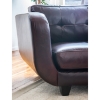 Delano Top Grain Leather Sectional - Cappuccino - ELE-DLN-SEC-LAFL-RAFL-CAPP-1