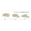 Mali Futon Combo - Solid Black - EL-55-6118-BLK