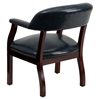 Conference Chair - Navy, Faux Leather - FLSH-B-Z105-NAVY-GG