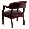 Conference Chair - Oxblood, Faux Leather - FLSH-B-Z105-OXBLOOD-GG
