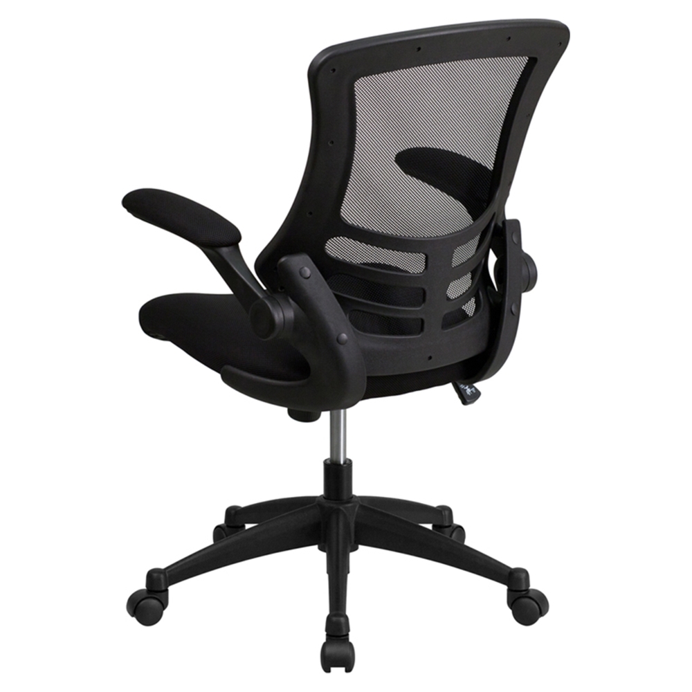 Mid Back Mesh Task Chair - Swivel, Adjustable, Black | DCG Stores