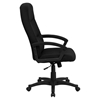 Fabric Executive Swivel Office Chair - High Back, Adjustable, Black - FLSH-BT-134A-BK-GG