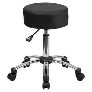 Medical Stool - Casters, Height Adjustable 