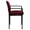 Stackable Armchair - Burgundy - FLSH-BT-516-1-BY-GG