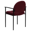 Stackable Armchair - Burgundy - FLSH-BT-516-1-BY-GG