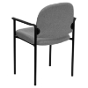 Stackable Armchair - Gray - FLSH-BT-516-1-GY-GG