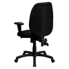 Executive Swivel Office Chair - Multi Functional, High Back, Black - FLSH-BT-6191H-BK-GG