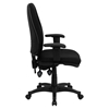 Executive Swivel Office Chair - High Back, Adjustable, Black - FLSH-BT-661-BK-GG