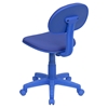 Fabric Swivel Task Chair - Blue - FLSH-BT-698-BLUE-GG