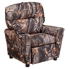 Fabric Kids Recliner Chair - Cup Holder, Camouflaged - FLSH-BT-7950-KID-CAMO-GG