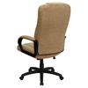 Fabric Executive Swivel Office Chair - High Back, Beige - FLSH-BT-9022-BGE-GG