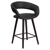 Brynn Series Counter Stool - Black