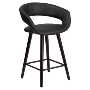 Brynn Series Counter Stool - Black 