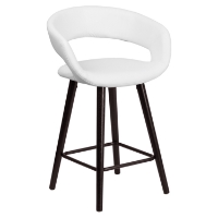 Brynn Series Counter Stool - White