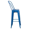 30" Metal Barstool - Blue - FLSH-CH-31320-30GB-BL-GG