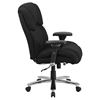 Hercules Series Big and Tall Executive Chair - Swivel, Black Fabric - FLSH-GO-2149-GG