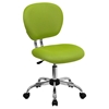 Mesh Swivel Task Chair - Mid Back, Apple Green - FLSH-H-2376-F-GN-GG