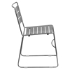 Hercules Series Metal Stack Chair - Silver - FLSH-HA-1-SIL-GG