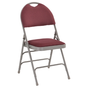Hercules Series Ultra Premium Chair - Extra Large, Triple Braced, Burgundy 