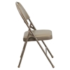 Hercules Series Ultra Premium Folding Chair - Extra Large, Beige - FLSH-HA-MC705AV-3-BGE-GG