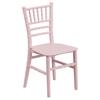 Kid Resin Chiavari Chair - Pink