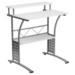 Clifton Computer Desk - White 