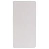 24" x 48" Granite Folding Table - Plastic, White - FLSH-RB-2448-GG