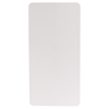 30" x 60" Granite Folding Table - Plastic, White - FLSH-RB-3060-GG