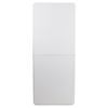30" x 72" Bi-Fold Granite Folding Table - Plastic, White - FLSH-RB-3072FH-GG