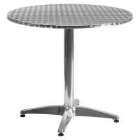 31.5" Round Bistro Table - Aluminum