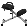 Kneeling Chair - Black Fabric, Handles - FLSH-WL-1429-GG