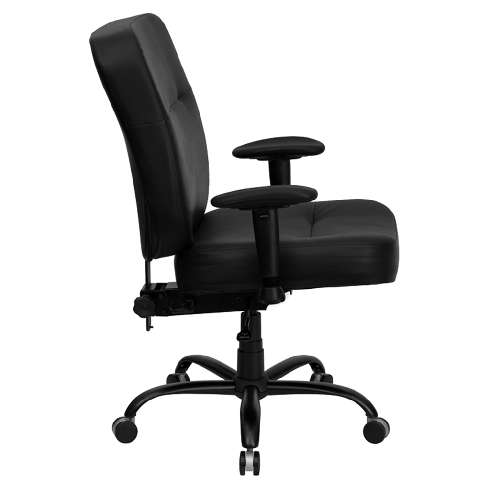 Hercules Series Big and Tall Executive Office Chair - with Arms, Black