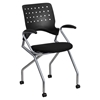 Galaxy Mobile Nesting Chair - Black, with Arms - FLSH-WL-A224V-A-GG